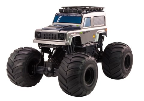 Duże Auto Terenowe Zdalnie Sterowane Suv 2.4G RC 1:6 Szary Duże Auto Terenowe Zdalnie Sterowane Suv 2.4G RC 1:6 Szary