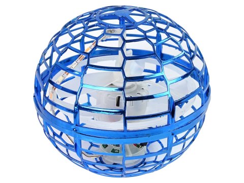 Latająca Wirująca Kula Niebieska Flynova LED 10 cm Latająca Wirująca Kula Niebieska Flynova LED 10 cm