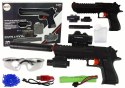 Pistolet Elektryczny na Kulki Zestaw Czarny 20 metrów Pistolet Elektryczny na Kulki Zestaw Czarny 20 metrów