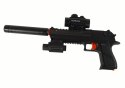 Pistolet Elektryczny na Kulki Zestaw Czarny 20 metrów Pistolet Elektryczny na Kulki Zestaw Czarny 20 metrów