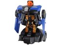 Samochód-Robot 2w1 Bugatti Niebieski Efekty Świetlne Samochód-Robot 2w1 Bugatti Niebieski Efekty Świetlne