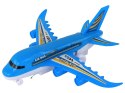 Samolot Zdalnie Sterowany R/C Światła Niebieski DIY Samolot Zdalnie Sterowany R/C Światła Niebieski DIY