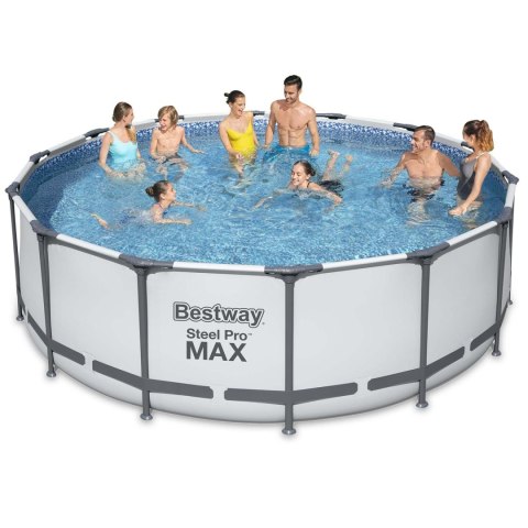 Basen ogrodowy stelażowy 427 x 122 cm 12w1 Bestway 5612X Basen ogrodowy stelażowy 427 x 122 cm 12w1 Bestway 5612X