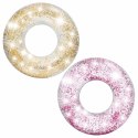 Koło do pływania brokatowe INTEX 56274 złoty Koło do pływania brokatowe INTEX 56274 złoty
