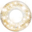 Koło do pływania brokatowe INTEX 56274 złoty Koło do pływania brokatowe INTEX 56274 złoty