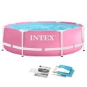 Basen ogrodowy stelażowy 244 x 76 cm INTEX 28290 Basen ogrodowy stelażowy 244 x 76 cm INTEX 28290