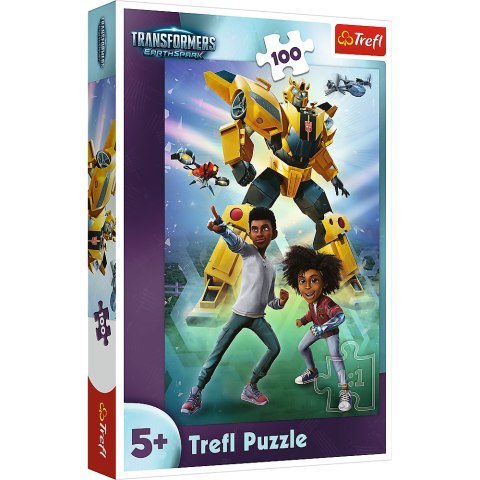 Puzzle - "100" - Drużyna Transformers / Hasbro Transformers 16457 Puzzle - "100" - Drużyna Transformers / Hasbro Transformers 16457