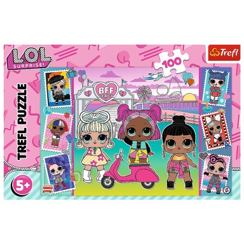 Puzzle - "100" - Zdjęcia Laleczek LOL Trefl 16443 Puzzle - "100" - Zdjęcia Laleczek LOL Trefl 16443