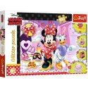 Puzzle 100 el. Minnie i błyskotki Trefl 14820