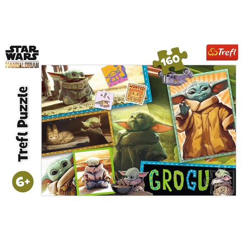 Puzzle - "160" - Grogu Star Wars Trefl 15411 Puzzle - "160" - Grogu Star Wars Trefl 15411