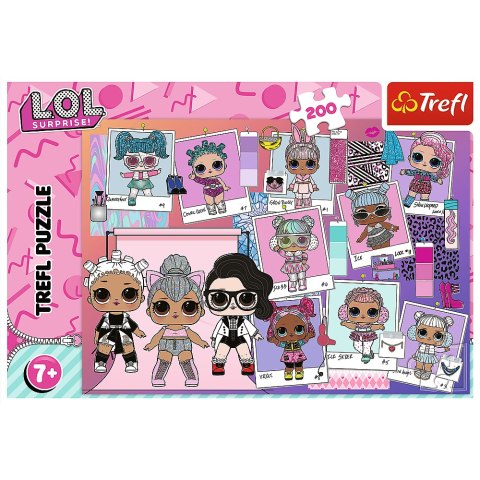 Puzzle - "200" - Słodkie Laleczki LOL Surprise! Trefl 13288 Puzzle - "200" - Słodkie Laleczki LOL Surprise! Trefl 13288