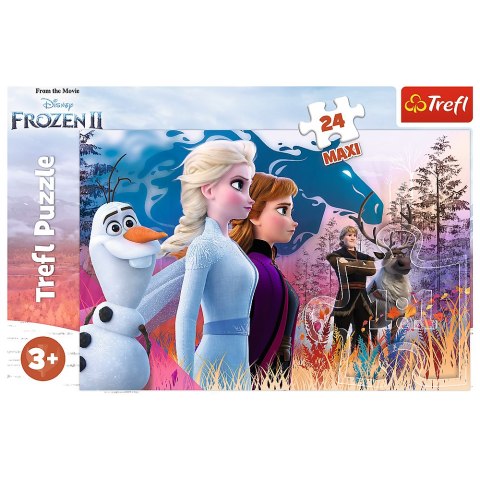 Puzzle - "24 Maxi" - Magiczna wyprawa Frozen 2 Trefl 14298 Puzzle - "24 Maxi" - Magiczna wyprawa Frozen 2 Trefl 14298