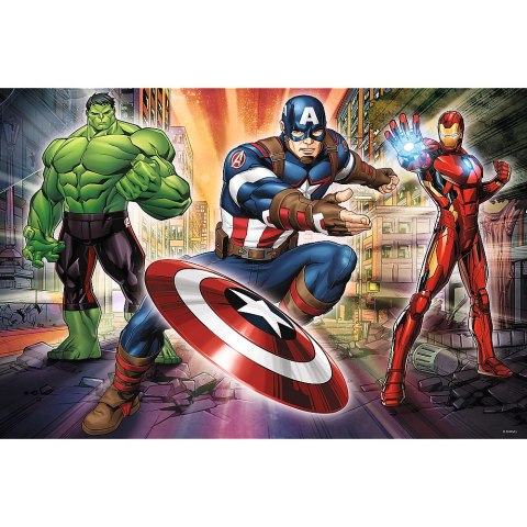 Puzzle - "24 Maxi" - W świecie Avengersów Trefl 14321 Puzzle - "24 Maxi" - W świecie Avengersów Trefl 14321