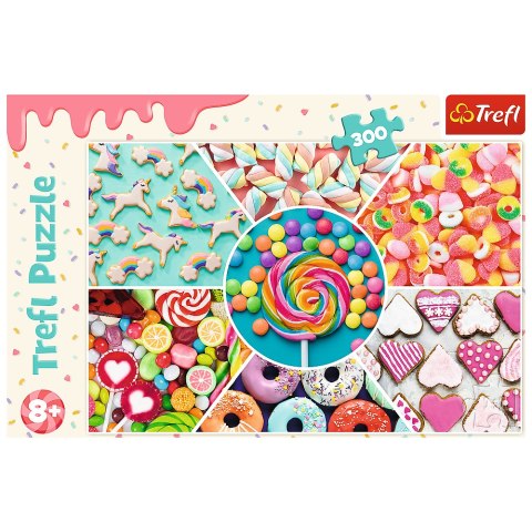 Puzzle - "300" - Słodkości Trefl 23004 Puzzle - "300" - Słodkości Trefl 23004