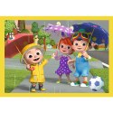 Puzzle - "4w1 (12, 15, 20, 24)" - Cocomelon, Poznaj bohaterów Trefl 34647