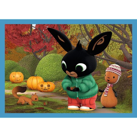 Puzzle - "4w1 (12, 15, 20, 24)" - Wesoły Bing Trefl 34631 Puzzle - "4w1 (12, 15, 20, 24)" - Wesoły Bing Trefl 34631