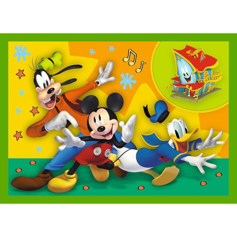 Puzzle - "4w1 (12, 15, 20, 24)" - Wśród przyjaciół Myszka Miki Trefl 34616 Puzzle - "4w1 (12, 15, 20, 24)" - Wśród przyjaciół Myszka Miki Trefl 34616