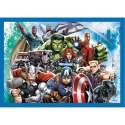Puzzle - "4w1" - Odważni Avengersi Trefl 34386