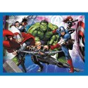 Puzzle - "4w1" - Odważni Avengersi Trefl 34386