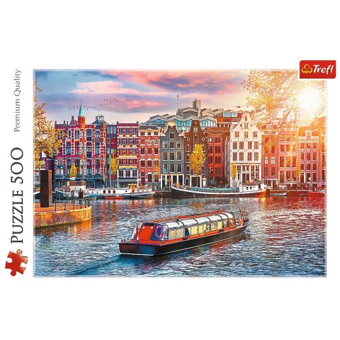 Puzzle 500 el. Amsterdam, Holandia Trefl 37428 Puzzle 500 el. Amsterdam, Holandia Trefl 37428