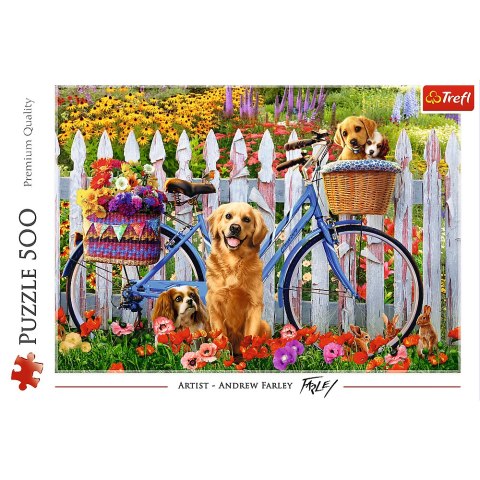 Puzzle 500 el. Pieska przygoda Trefl 37450 Puzzle 500 el. Pieska przygoda Trefl 37450