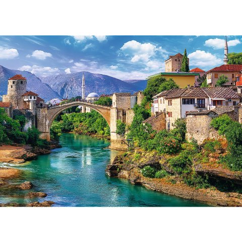 Puzzle 500 el. Stary Most w Mostarze, Bośnia i Hercegowina Trefl 37333 Puzzle 500 el. Stary Most w Mostarze, Bośnia i Hercegowina Trefl 37333