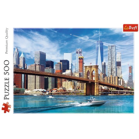Puzzle 500 el. Widok na Nowy Jork Trefl 37331 Puzzle 500 el. Widok na Nowy Jork Trefl 37331