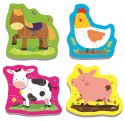 Puzzle - Baby Classic - Zwierzęta na wsi - Trefl Baby 36070 Puzzle - Baby Classic - Zwierzęta na wsi - Trefl Baby 36070