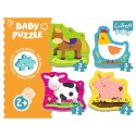 Puzzle - Baby Classic - Zwierzęta na wsi - Trefl Baby 36070 Puzzle - Baby Classic - Zwierzęta na wsi - Trefl Baby 36070