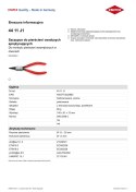 SZCZYPCE DO PIERŚCIENI SEGERA WEWNĘTRZNE PROST.140MM 12-25MM SZCZYPCE DO PIERŚCIENI SEGERA WEWNĘTRZNE PROST.140MM 12-25MM