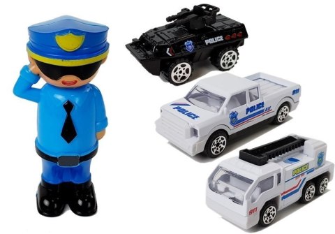 Auto Policyjne Schowek Garaż 2w1 Policjant Małe Autka Dźwięk Światła Auto Policyjne Schowek Garaż 2w1 Policjant Małe Autka Dźwięk Światła