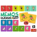 Gra Memos Classic i Plus, Ruch i dźwięk - zwierzaki Trefl 02271 Gra Memos Classic i Plus, Ruch i dźwięk - zwierzaki Trefl 02271
