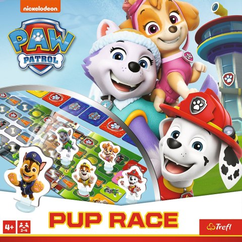 Gra Paw Patrol Pup Race Boardgame Trefl 02579 Gra Paw Patrol Pup Race Boardgame Trefl 02579