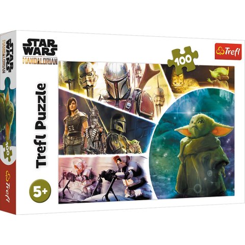 Puzzle - "100" - Baby Yoda Trefl 16413 Puzzle - "100" - Baby Yoda Trefl 16413