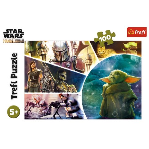Puzzle - "100" - Baby Yoda Trefl 16413 Puzzle - "100" - Baby Yoda Trefl 16413