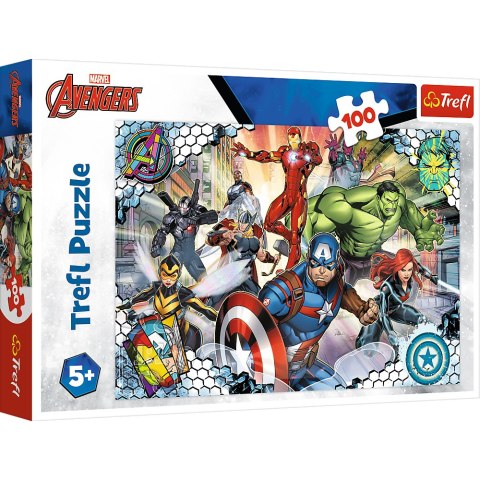 Puzzle - 100 - Sławni Avengers - Disney Marvel The Avengers 16454 Puzzle - 100 - Sławni Avengers - Disney Marvel The Avengers 16454