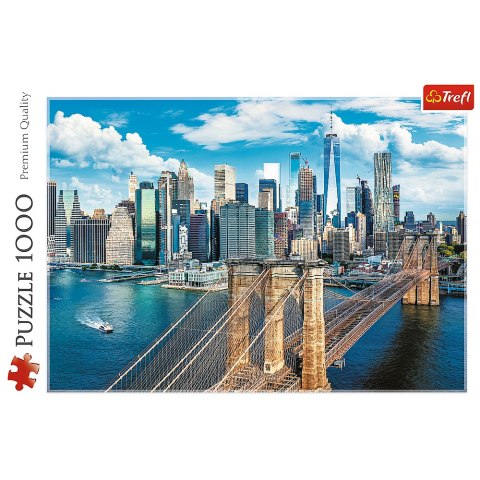 Puzzle - "1000" - Most Brookliński, Nowy Jork, USA Trefl 10725 Puzzle - "1000" - Most Brookliński, Nowy Jork, USA Trefl 10725