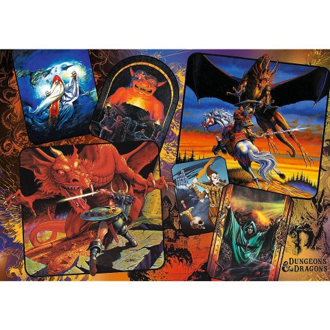 Puzzle - "1000" - Początki Dungeons and Dragons Trefl 10739 Puzzle - "1000" - Początki Dungeons and Dragons Trefl 10739