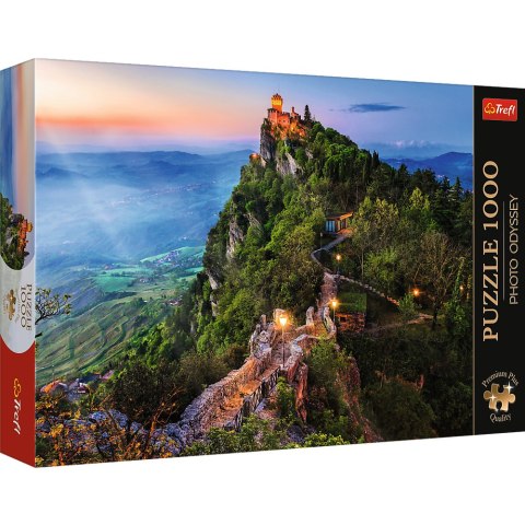 Puzzle - "1000 Premium Plus" - Photo Odyssey: Wieża Cesta, San Marino Trefl 10822 Puzzle - "1000 Premium Plus" - Photo Odyssey: Wieża Cesta, San Marino Trefl 10822