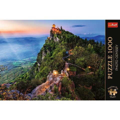 Puzzle - "1000 Premium Plus" - Photo Odyssey: Wieża Cesta, San Marino Trefl 10822 Puzzle - "1000 Premium Plus" - Photo Odyssey: Wieża Cesta, San Marino Trefl 10822