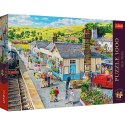 Puzzle - "1000 Premium Plus" - Tea Time: Dworzec kolejowy Trefl 10810