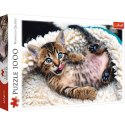 Puzzle - "1000" - Wesoły kotek Trefl 10448 Puzzle - "1000" - Wesoły kotek Trefl 10448