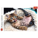 Puzzle - "1000" - Wesoły kotek Trefl 10448 Puzzle - "1000" - Wesoły kotek Trefl 10448