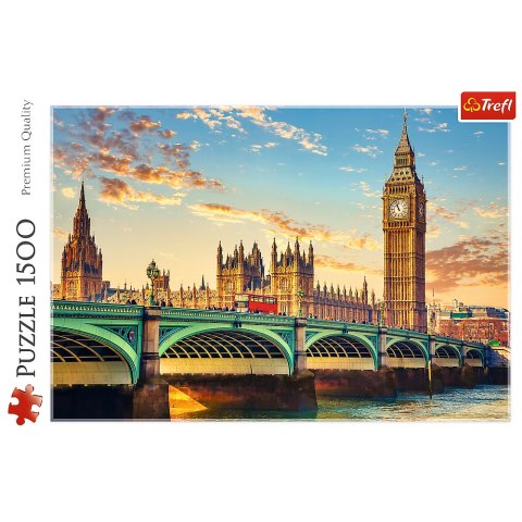 Puzzle - "1500" - Londyn, Wielka Brytania Trefl 26202 Puzzle - "1500" - Londyn, Wielka Brytania Trefl 26202