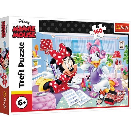 Puzzle - 160 - Dzień z przyjaciółką - Disney Minnie Trefl 15373 Puzzle - 160 - Dzień z przyjaciółką - Disney Minnie Trefl 15373