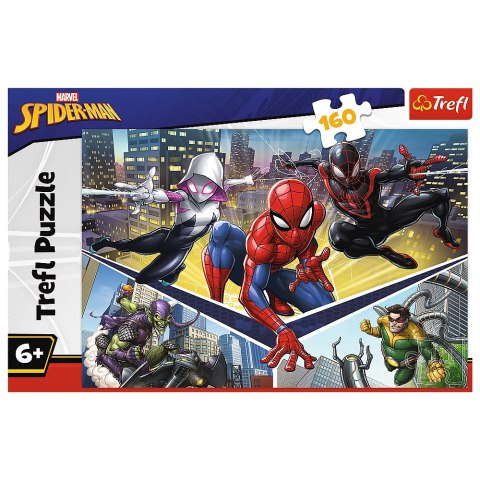 Puzzle - 160 - Siła Spidermana - Disney Marvel Spiderman 15422 Puzzle - 160 - Siła Spidermana - Disney Marvel Spiderman 15422