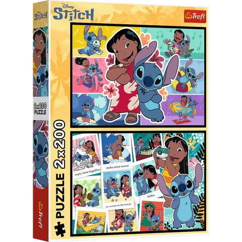 Puzzle - 2x200 - Wesołe życie Stitcha - Disney Lilo and Stitch 13334 Puzzle - 2x200 - Wesołe życie Stitcha - Disney Lilo and Stitch 13334
