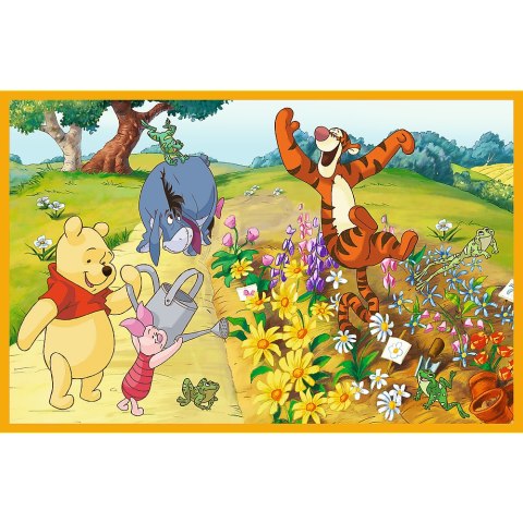 Puzzle - 2x24 - Dzień w ogrodzie - Disney Winnie the Pooh Trefl 34436 Puzzle - 2x24 - Dzień w ogrodzie - Disney Winnie the Pooh Trefl 34436