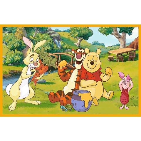 Puzzle - 2x24 - Dzień w ogrodzie - Disney Winnie the Pooh Trefl 34436 Puzzle - 2x24 - Dzień w ogrodzie - Disney Winnie the Pooh Trefl 34436