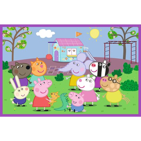 Puzzle - 2x24 - Peppa na placu zabaw - Peppa Pig 34435 Puzzle - 2x24 - Peppa na placu zabaw - Peppa Pig 34435